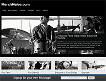Tablet Screenshot of merchmelee.com